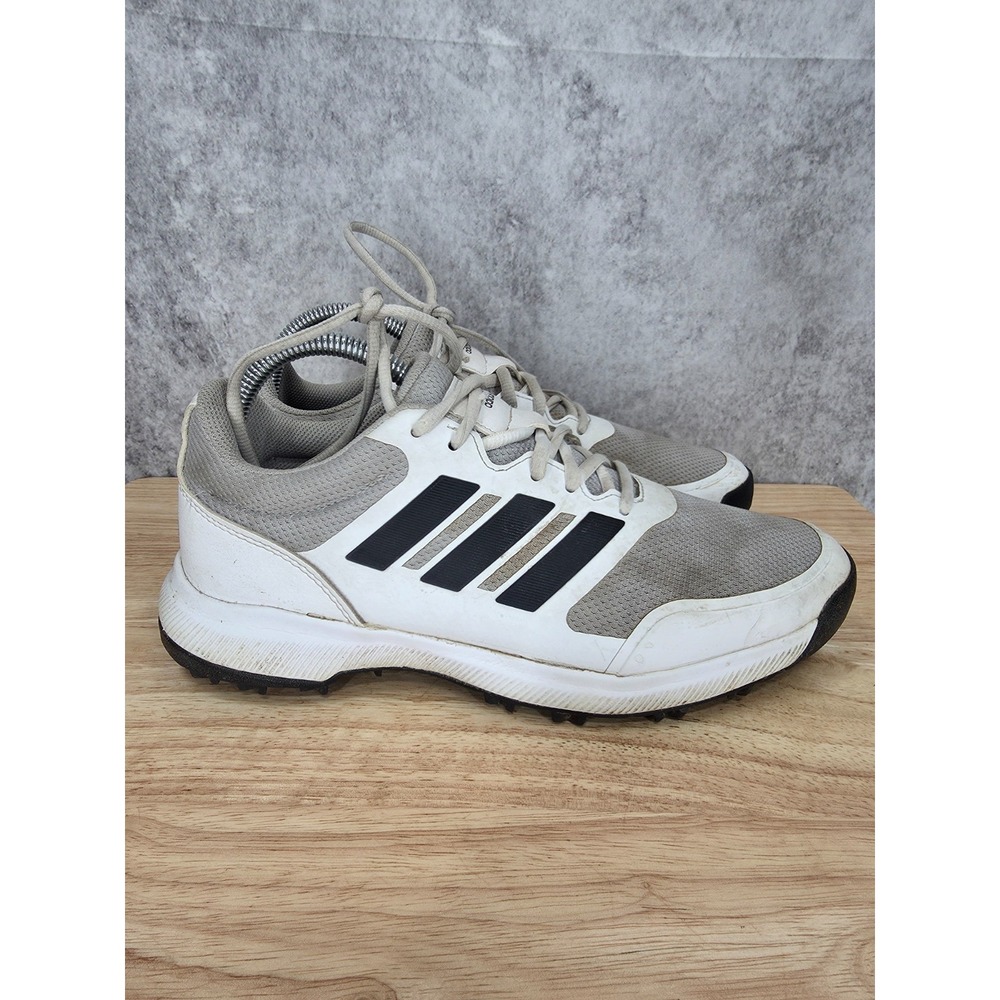 Adidas Tech Response SL Golf Shoes Men 7.5 White Black Spikeless Sneakers EG5311